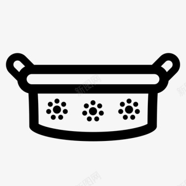 卡苏埃拉荷兰烤箱墨西哥图标图标