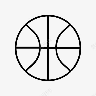篮球标志篮球篮球队皮球图标图标