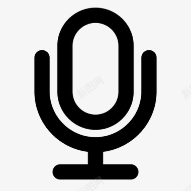 麦克风扩音器工具和器具图标图标