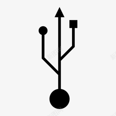 usb连接数据图标图标