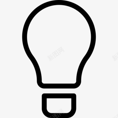 灯泡创意创新图标图标