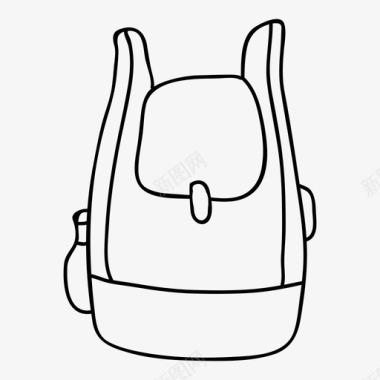 背包旅游图标图标