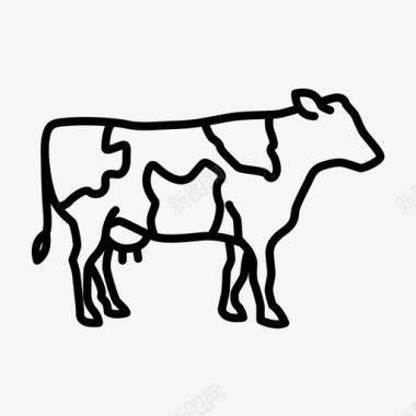 牛动物农场图标图标