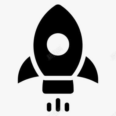 火箭PNG火箭发射太空图标图标