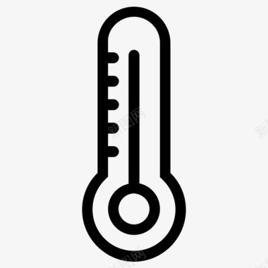 体温计发热体温图标图标