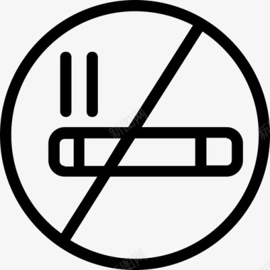 禁止吸烟吸烟禁止图标图标