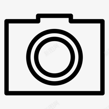 数码相机摄影袖珍相机图标图标