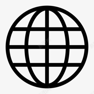 网格地球地球网格世界图标图标