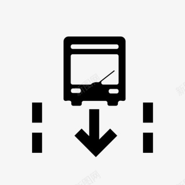 icon_常规公众汽车运营线路图标
