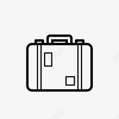 旅行包行李夏季图标图标