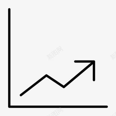 增长箭头业务图标图标