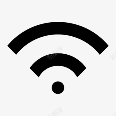 火焰圈素材wifi-无圈图标