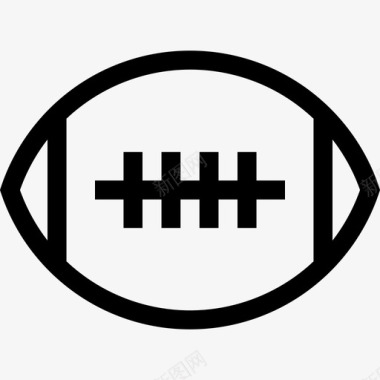 橄榄球游戏运动图标图标