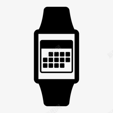 每周二applewatch日历每日每周图标图标