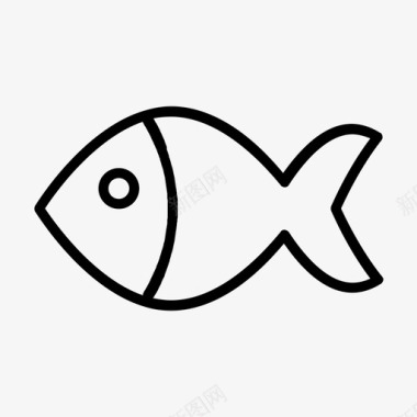 鱼鲤鱼食物图标图标