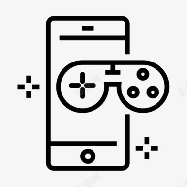 小程序移动游戏应用程序移动应用程序智能手机图标图标
