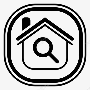 找房子房产住所图标图标