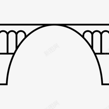 卢森堡建筑地标图标图标