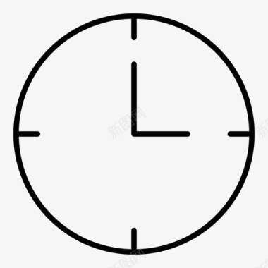 钟小时时间图标图标