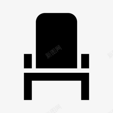 椅子材料界面图标图标