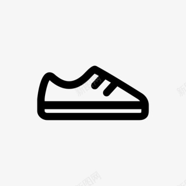 运动鞋鞋图标图标