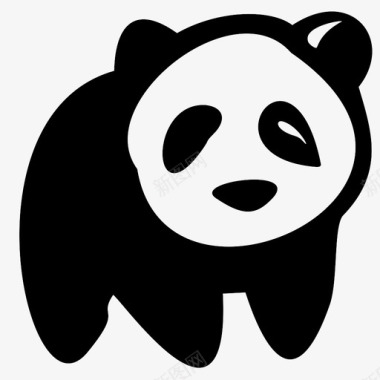 熊猫图标图标