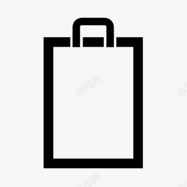 购物袋礼物图标图标