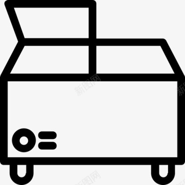 冰箱电器电子产品图标图标
