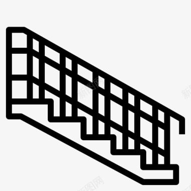 楼梯室内梯子图标图标
