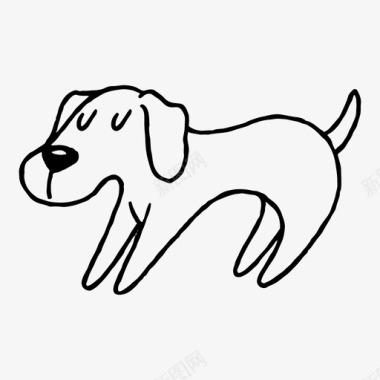 狗动物宠物图标图标