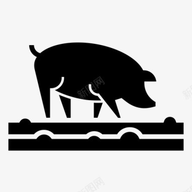猪农场泥图标图标