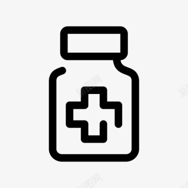 药瓶抗生素药物图标图标
