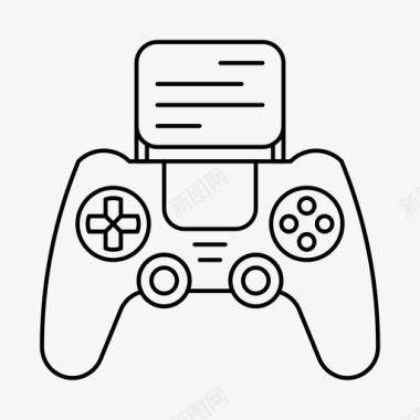 视频游戏板控制台控制器图标图标
