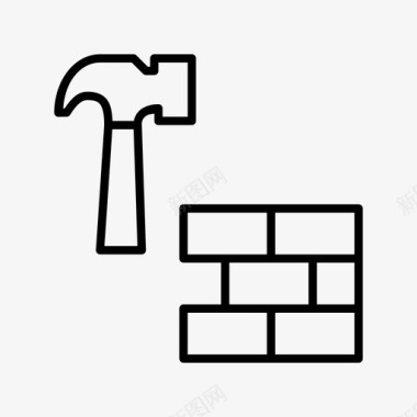 建筑砖建筑构件图标图标