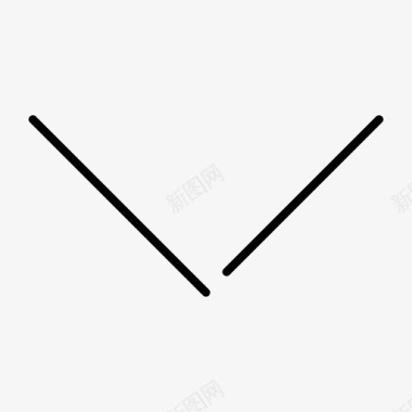 咖啡厅箭头向下箭头向下标志图标图标