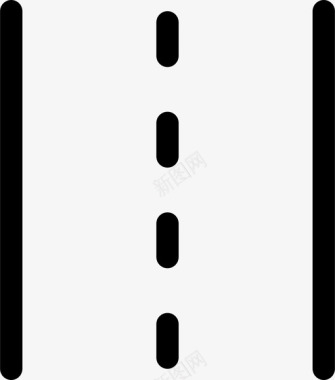 道路勘察道路车道基础设施图标图标