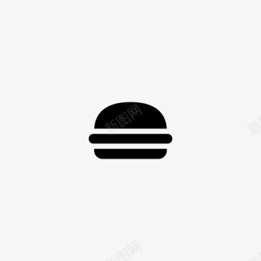 汉堡快餐饭图标图标