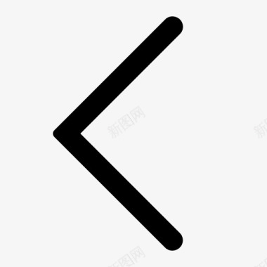 向左旋转向左图标