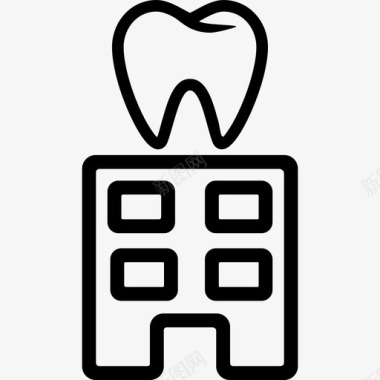 牙科诊所医疗图标图标