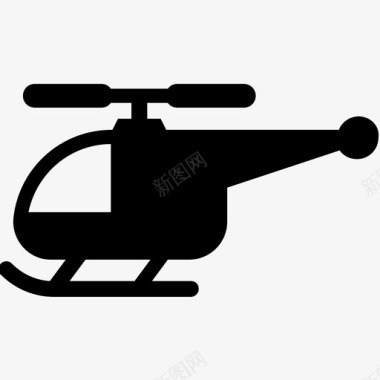 直升机飞机阿帕奇图标图标
