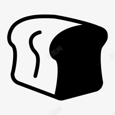 柏翠面包机欧式面包图标
