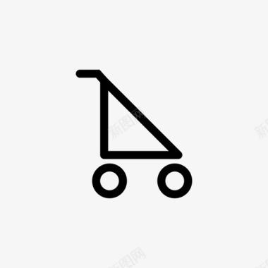 婴儿车婴儿椅子图标图标