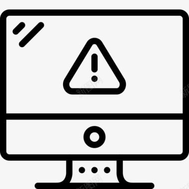 mac电脑警报mac显示器图标图标