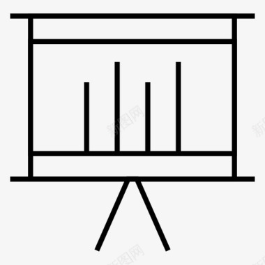 黑色信息图表图表分析业务图标图标