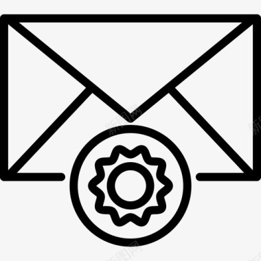 电子邮件设置电子邮件首选项电子邮件应用程序图标图标