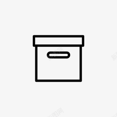 文件盒存档存档盒图标图标