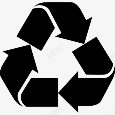 回收生态可回收图标图标