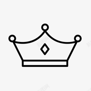 矢量公主素材女王中世纪王子图标图标