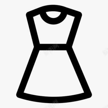 衣服女装图标图标