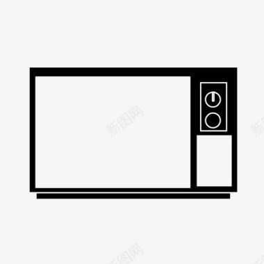 电视电视娱乐监视器图标图标